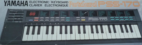 Box for the Yamaha PSS-170, a keyboard containing the YM2413