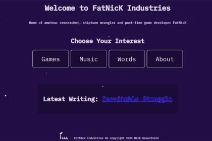 Welcome to Fatnick Industries